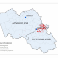 карта субъектов РФ