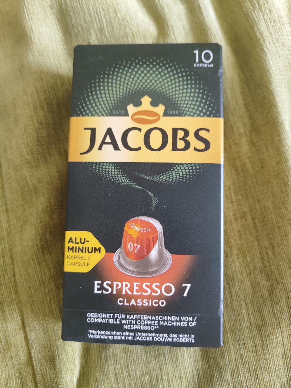 Капсулы Jacobs Espresso Classico 7 - Всем советую