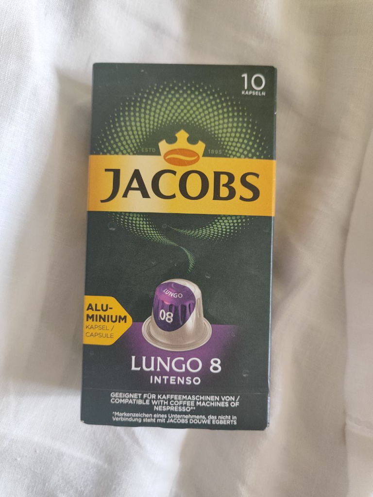 Капсулы Jacobs Lungo Intenso 8 - Запах, как в итальянской или французской кофейне