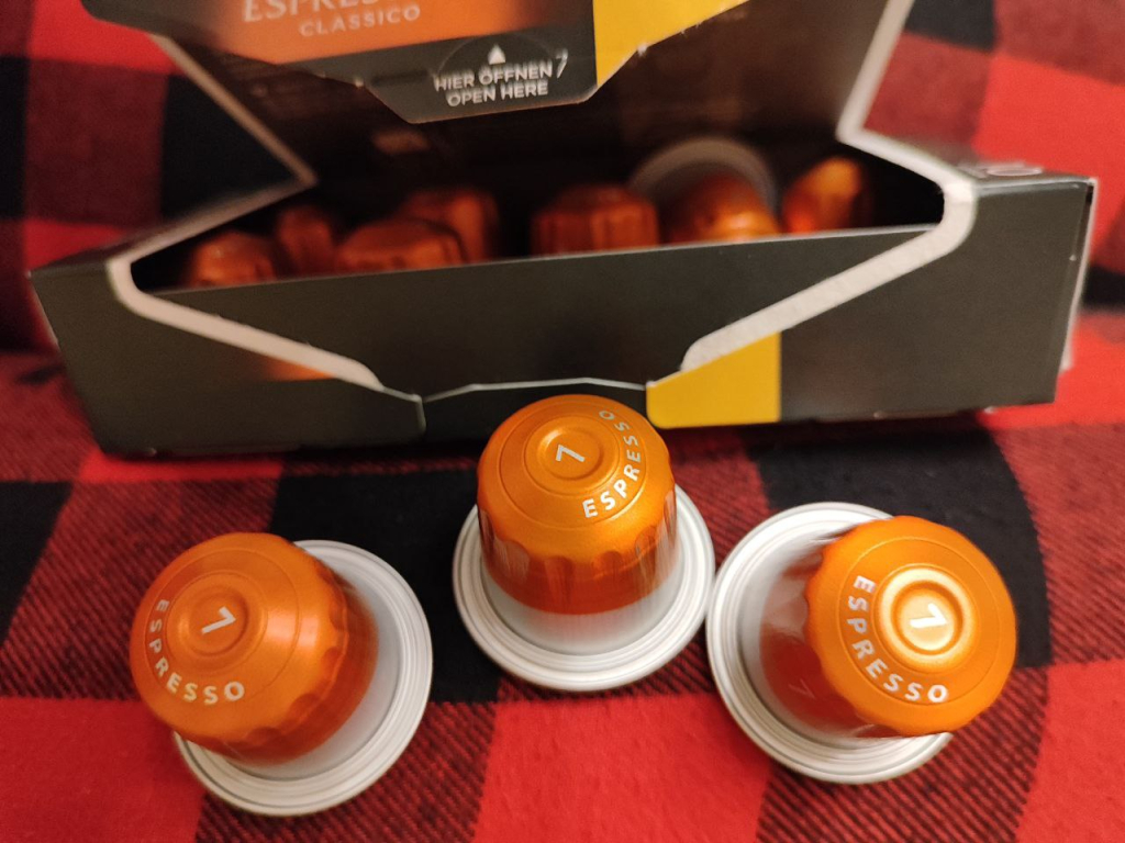 Капсулы Jacobs Espresso Classico 7 - Довольно крепкий, но не горький