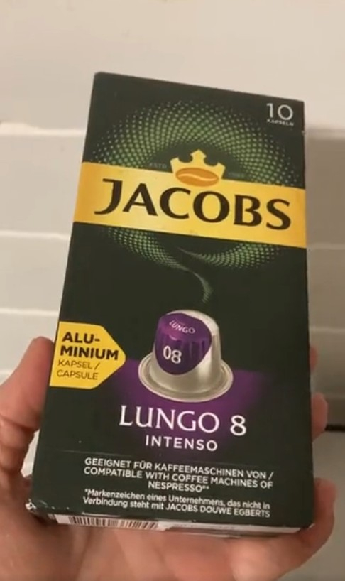 Капсулы Jacobs Lungo Intenso 8 - Отличная крепость, очень хорошо бодрит, приятный вкус.