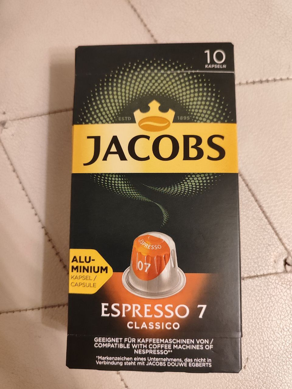 Капсулы Jacobs Espresso Classico 7 - Я рекомендую этот кофе