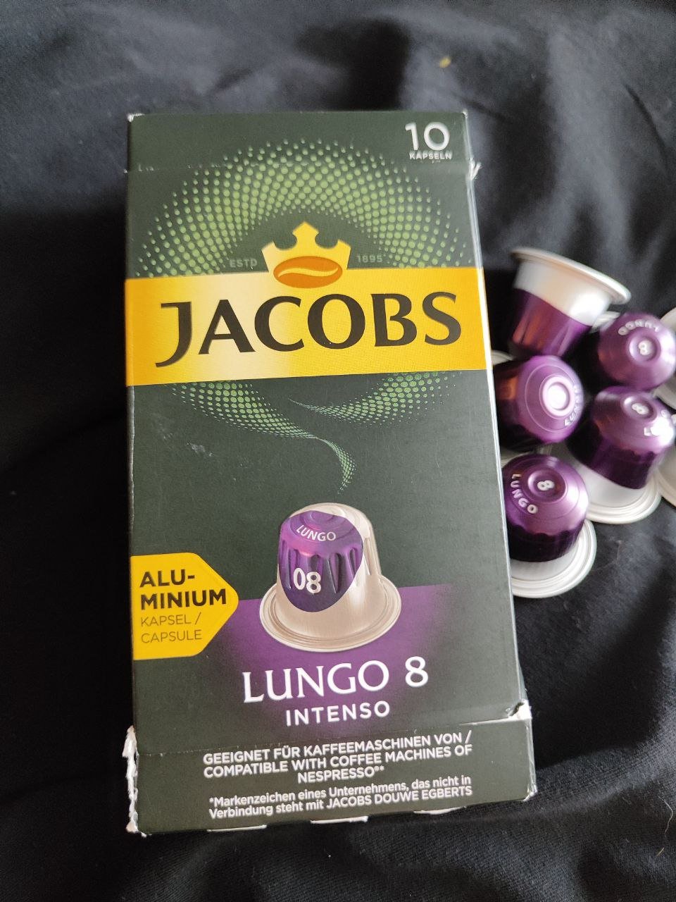 Капсулы Jacobs Lungo Intenso 8 - Вкусный натуральный кофе