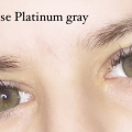 Мои новые зелёные линзы Marquise platinum gray