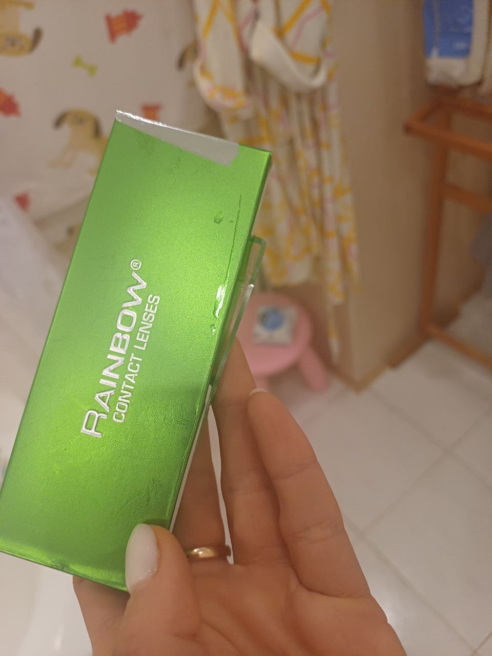colorlens24.ru - Линзы зелёные Rainbow ring green в магазине colorlens24