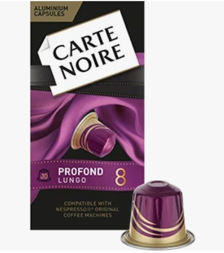 Кофе в капсулах Carte Noire Profond Lungo 8 - Вкус у напитка богатый
