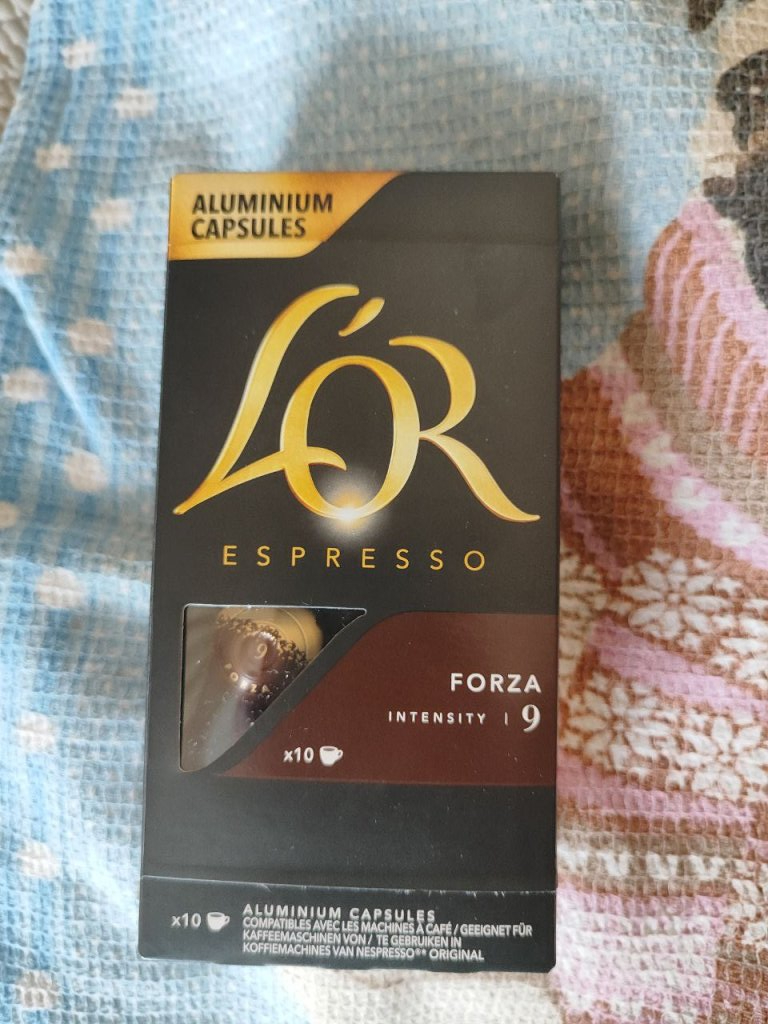 Капсулы Lor Espresso Forza 9 - Насыщенный крепкий кофе