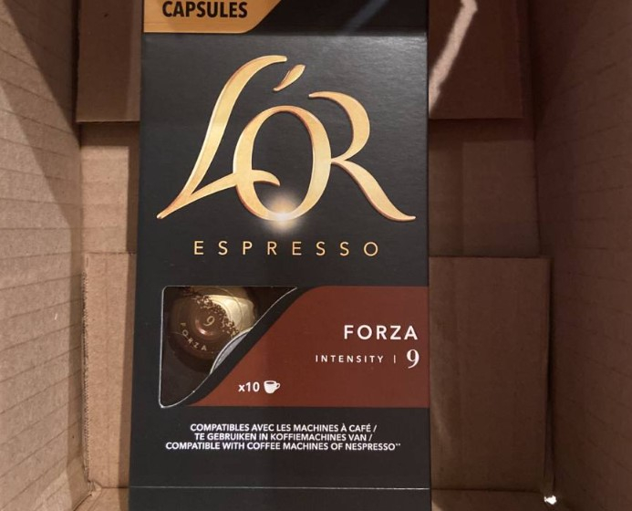 Капсулы Lor Espresso Forza 9 - Очень нравится кофе Espresso Forza. Глубокий насыщенный вкус с древесными нотками. 100 % арабика.