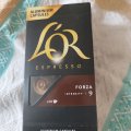 Достаточно крепкий и интенсивный кофе