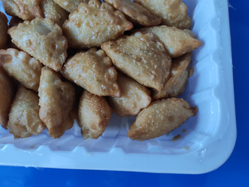 Чебупели с мясом горячая штучка - Броская упаковка и яркий вкус