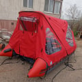 Комбинированый тент на лодку SKAT TRITON 370NDFi