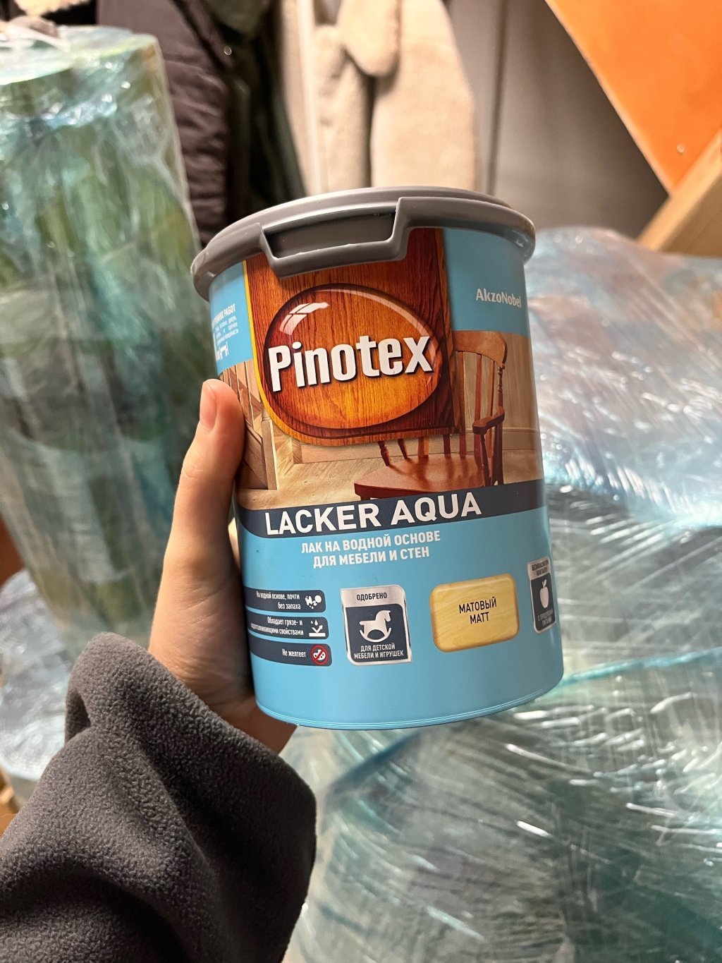 Pinotex Lacker Aqua - Отличный лак для мебели