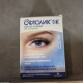 Отзыв о Офтолик: Есть капельки для тех, кто в линзах. Офтолик БК